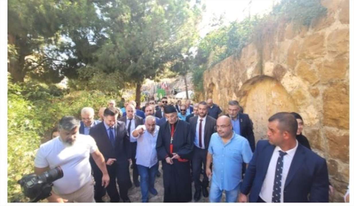 الراعي من قرية بدر حسون: نتمنى انتخاب رئيس وتشكيل حكومة واستعادة جمال لبنان وصيته الحسن