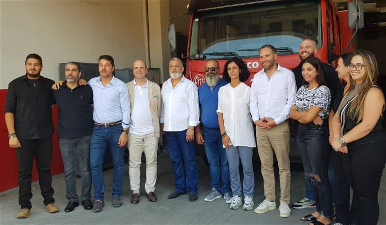 الوفد الاوروبي لدعم النزاهة في لبنان تسلم من أهالي ضحايا انفجار مرفأ بيروت المستندات المتعلقة بالملف