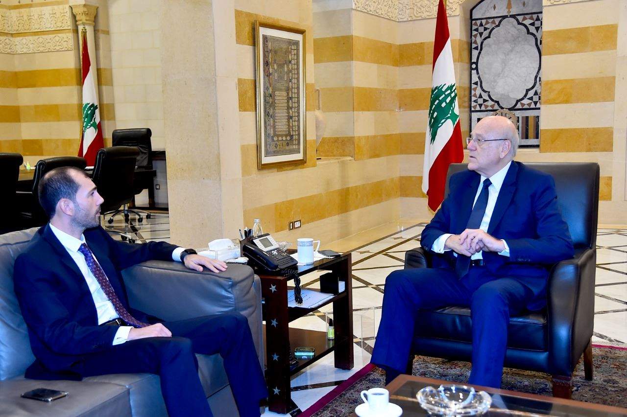 ميقاتي استقبل رئيس المجلس الإقتصادي والإجتماعي والبيئي الفرنسي في السراي