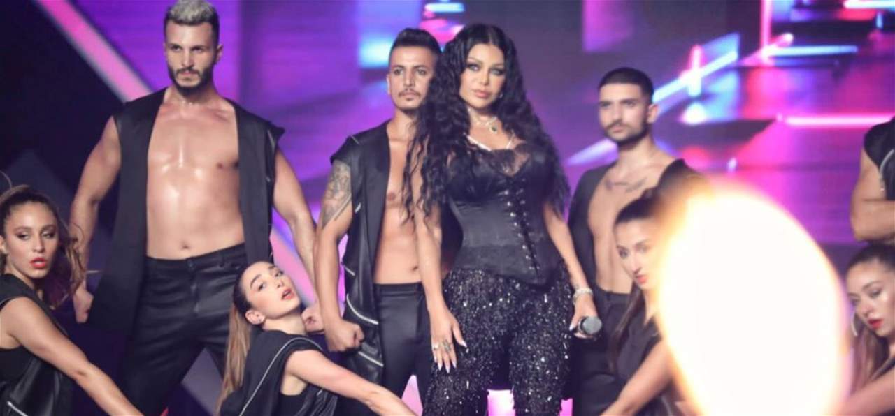 هيفاء وهبي تتألق في حفل انتخاب ملك جمال لبنان وهذا هو حامل اللقب لعام 2023