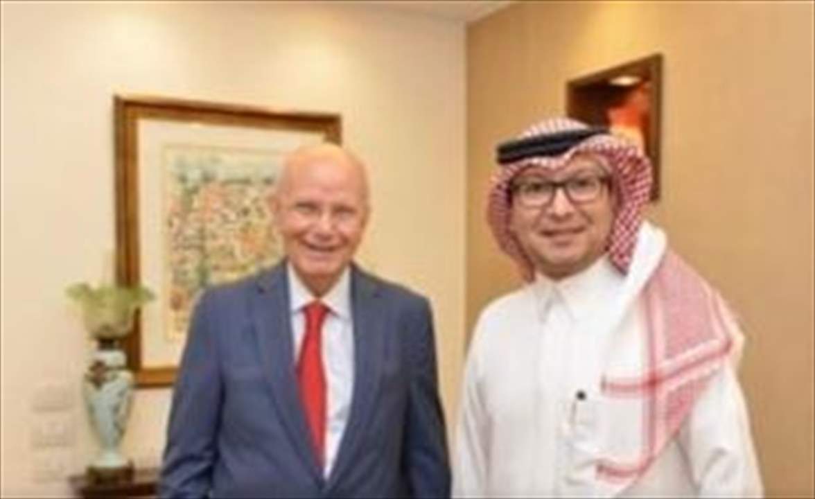 عبدالرحيم مراد استقبل السفير البخاري وجرى بحث العلاقات الثنائية بين السعودية ولبنان