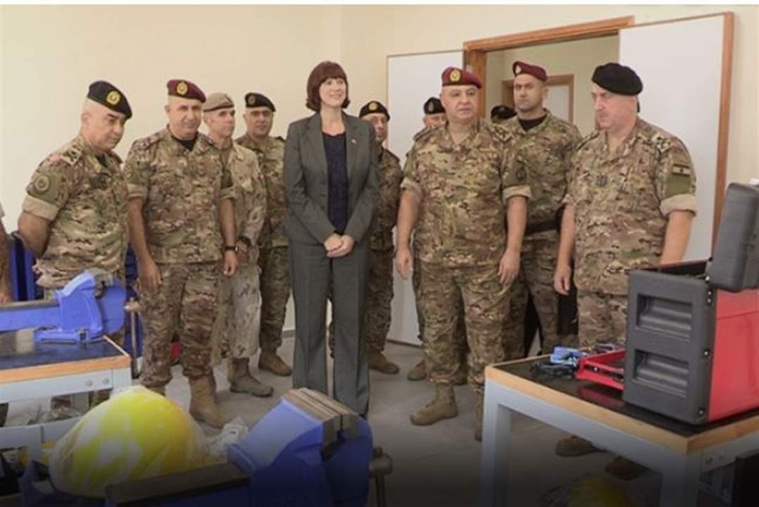 قائد الجيش في افتتاح المبنى الجديد للمدرسة التقنية بتمويل كندي : المؤسسة العسكرية متماسكة وستبقى قادرة على القيام بواجبها رغم كل التحديات