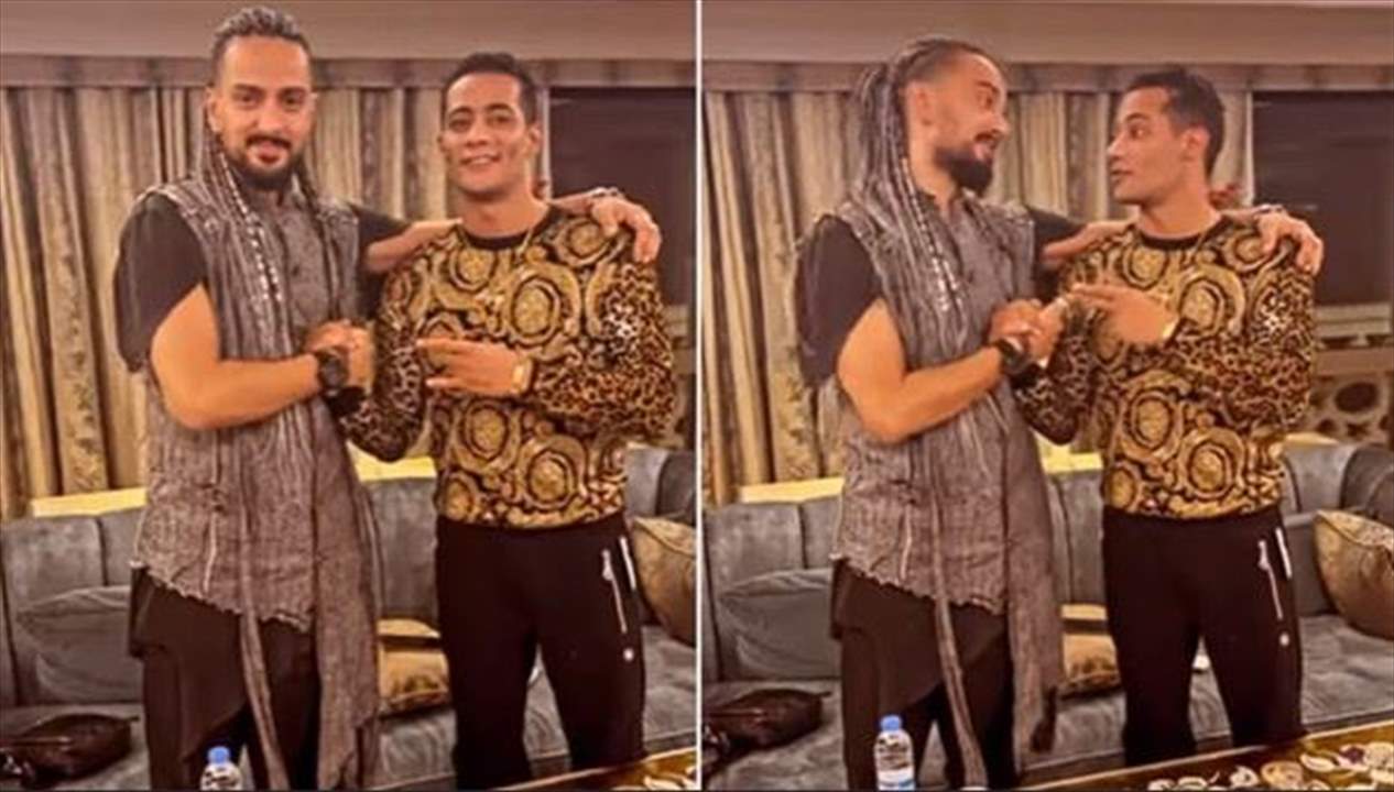 لقاء بين محمد رمضان ونديم شرفان وخلاف حول صاحب لقب "نمبر وان"