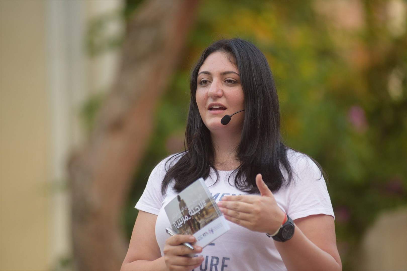 حملة تضامنية مع زوجة سعيد الماروق.. حياة مرشاد لـ الجديد: "ما حصل فضيحة قانونية بحق المحكمة الشرعية السنية"