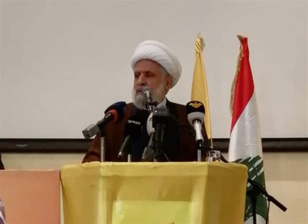 نعيم قاسم: حزب الله عمل للتوفيق بين عون وميقاتي ولكن سرعان ما كان الأمر يصل إلى نتائج سلبية