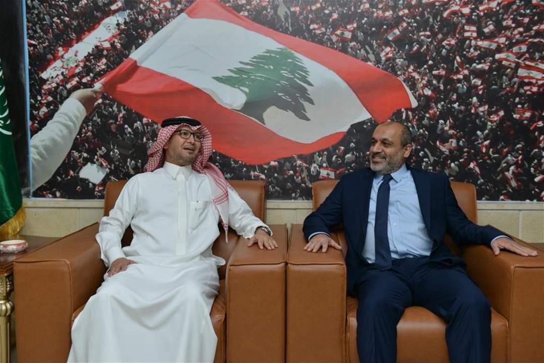 بالصور ـ لقاء بين السفير السعودي والنائب ​ياسين ياسين