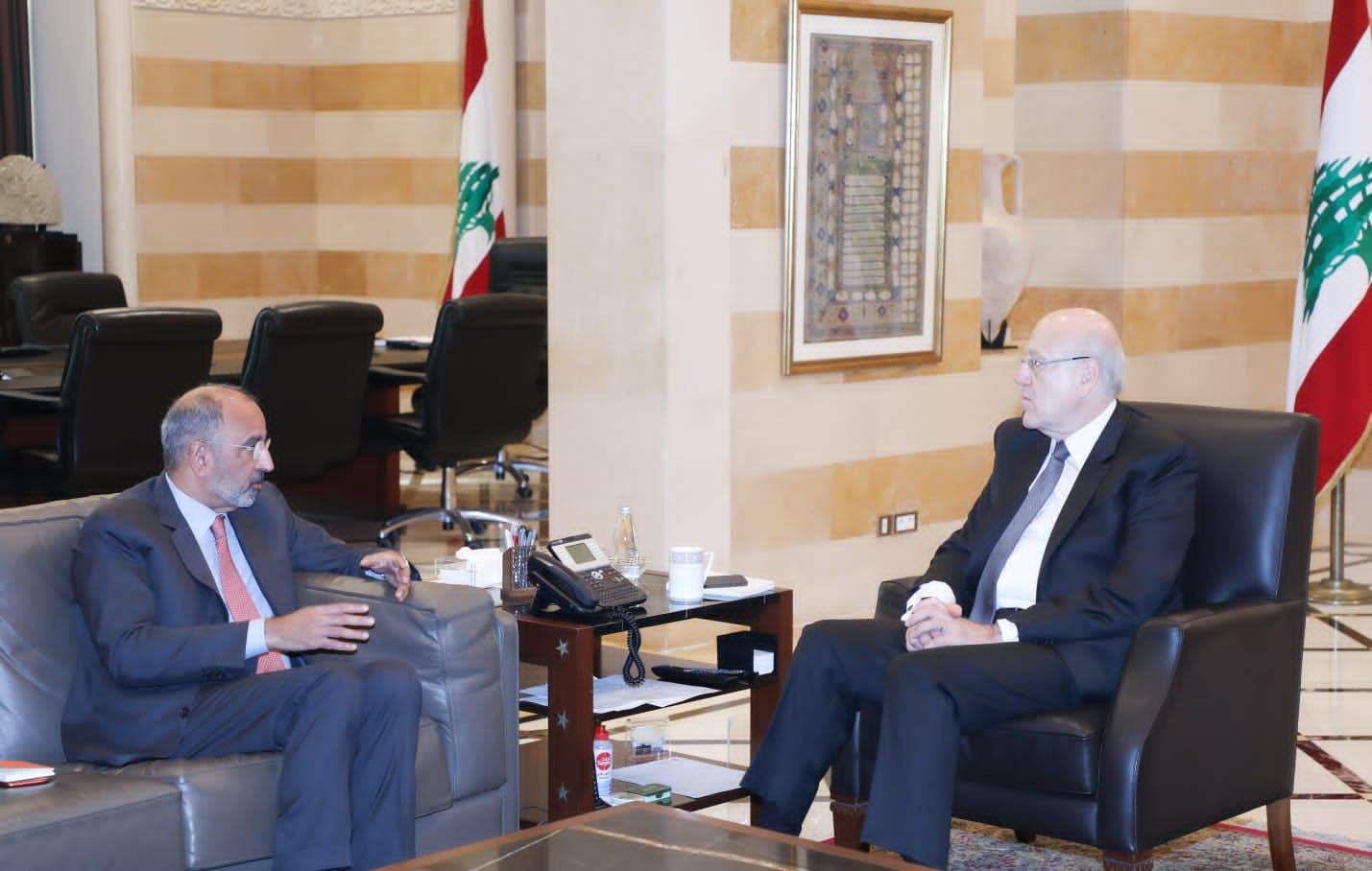 ميقاتي بحث مع رضا في الإستجابة لوباء الكوليرا