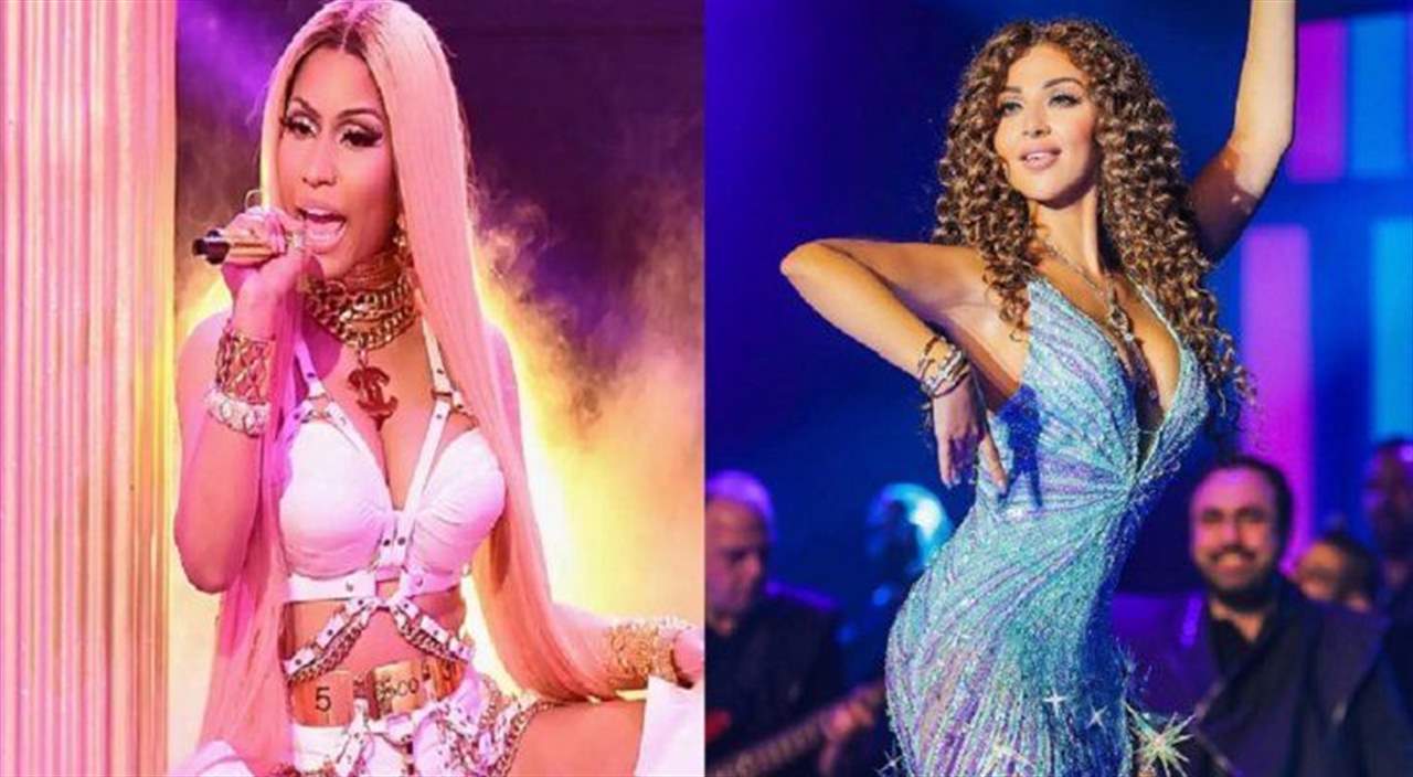 ميريام فارس ونيكي ميناج معا في كأس العالم 