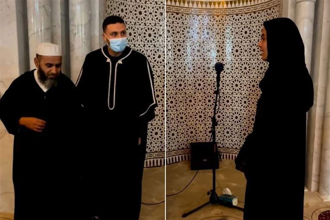 عارضة الازياء الفرنسية مارين الحيمر تعلن اسلامها 