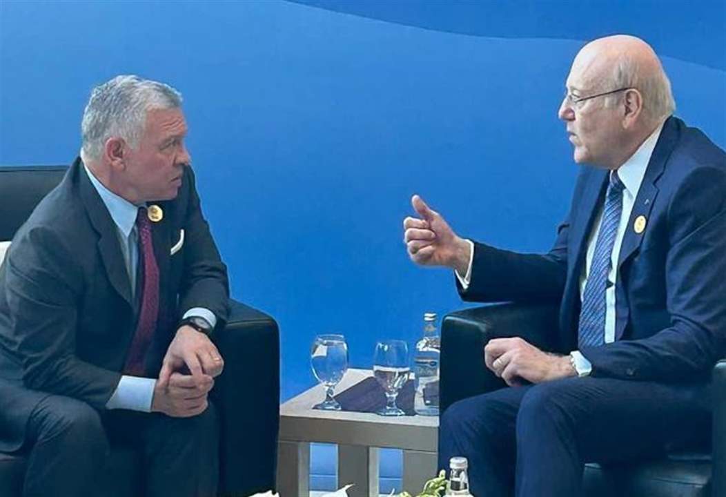 ميقاتي يواصل لقاءاته مع رؤساء الدول العربية والاجنبية ورؤساء الوفود المشاركة في مؤتمر المناخ