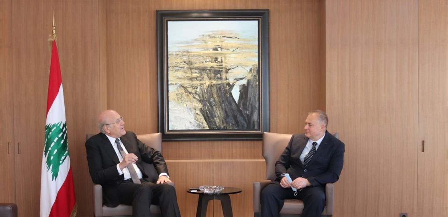 السفير الروسي نقل إلى ميقاتي "تحيات القيادة الروسية".. وسلّمه رسالة من تهنئة بعيد الإستقلال