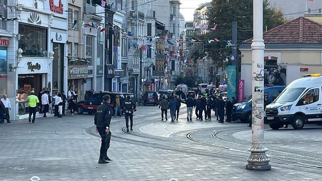 شاهدوا لحظة دخول منفذة حادثة تقسيم الى شارع الاستقلال في تركيا