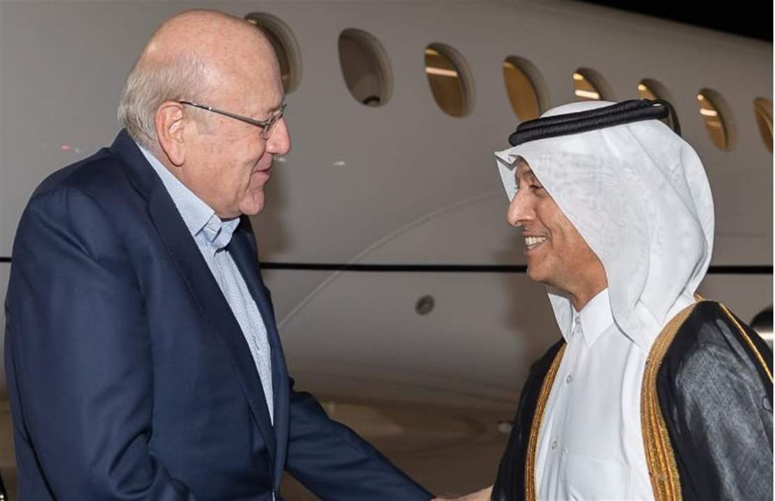 تلبية للدعوة القطرية.. ميقاتي في الدوحة لحضور حفل افتتاح كأس العالم