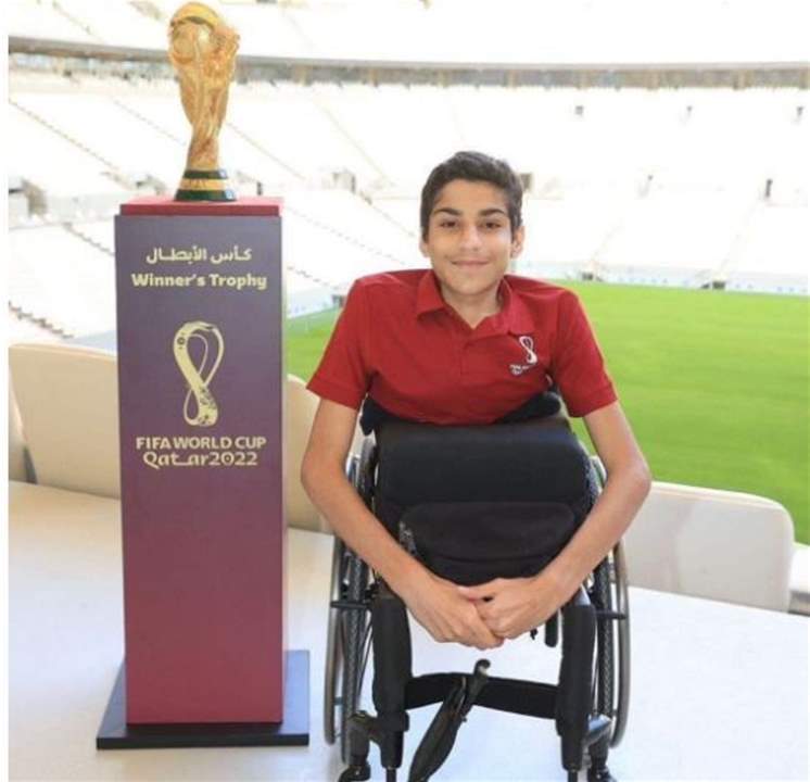حكاية غانم المفتاح قارئ القرآن بافتتاح كأس العالم.. إعاقة حولته لأيقونة بفضل والدته