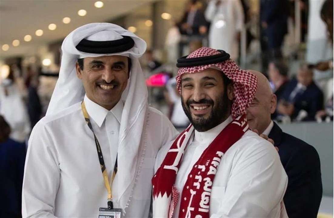   محمد بن سلمان يوجه رسالة لأمير قطر بعد مغادرته الدوحة