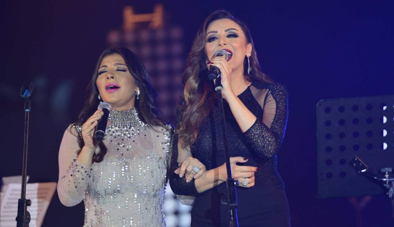 اصالة تساند انغام في مرضها رغم خلافهما