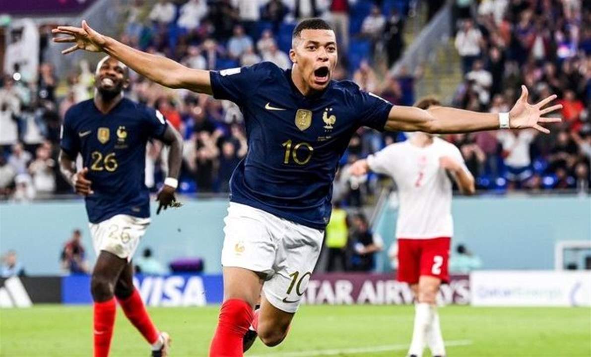      فرنسا أول المتأهلين لثمن نهائي كأس العالم 2022 بعد فوزها على الدنمارك بهدفين مقابل هدف 