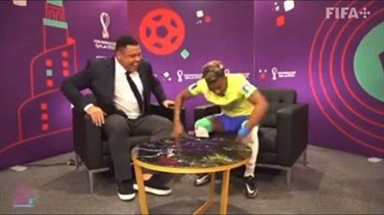 بالفيديو - شاهدوا كيف تبارك رودريغو من "القدّيس رونالدو" !!