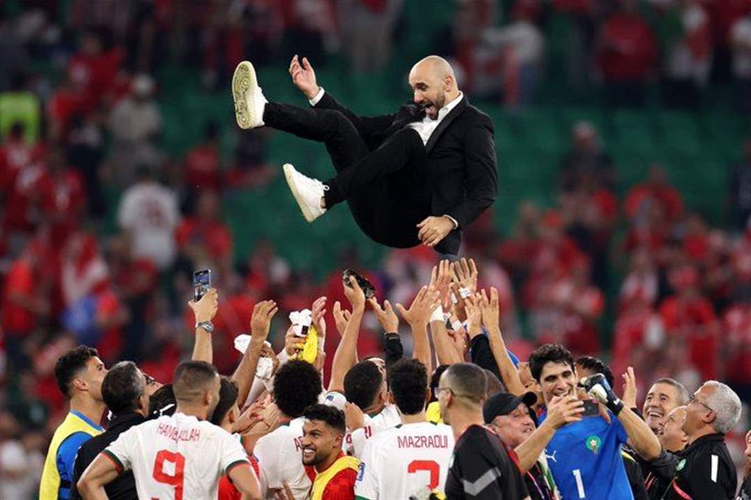 وليد الركراكي أول مدرب عربي يصل إلى الدور الثاني في المونديال .. فمن هو ؟