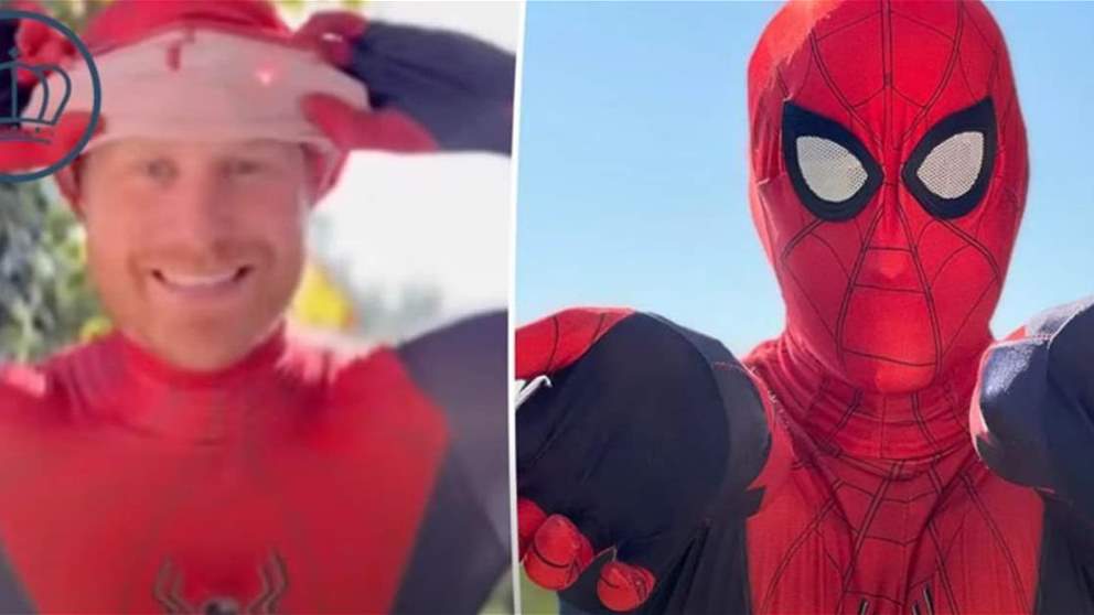 الامير هاري يطل بزيّ "سبايدرمان" وهذا ما فعله