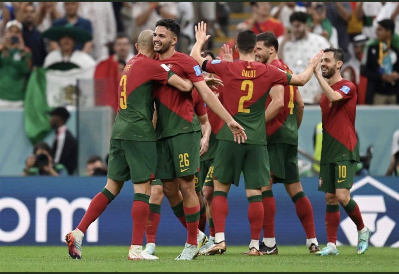 مونديال قطر ..البرتغال تستعرض عضلاتها وتفوز بسداسية على سويسرا وتضرب موعدًا مع المغرب 