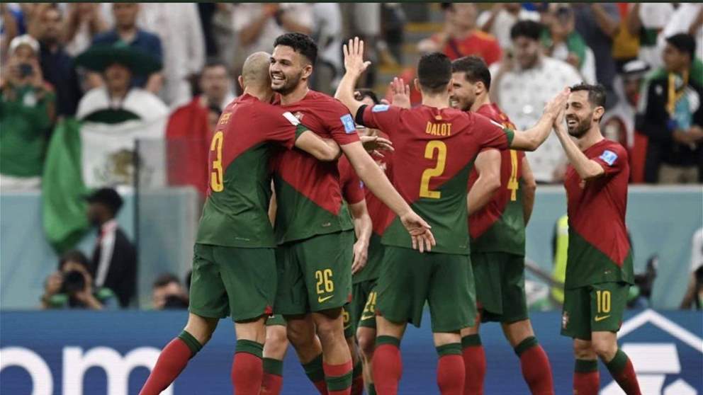 مونديال قطر ..البرتغال تستعرض عضلاتها وتفوز بسداسية على سويسرا وتضرب موعدًا مع المغرب 