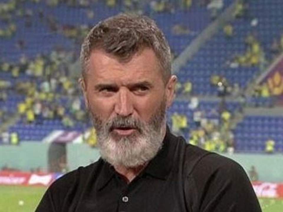 بالفيديو - روي كين عاري الصدر للاحتفال بهدف