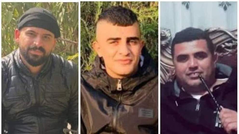 استشهاد ثلاثة فلسطينيين برصاص الاحتلال في جنين