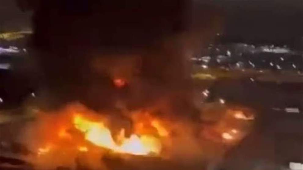  بالفيديو - حريق كبير في مركز تجاري شمالي موسكو