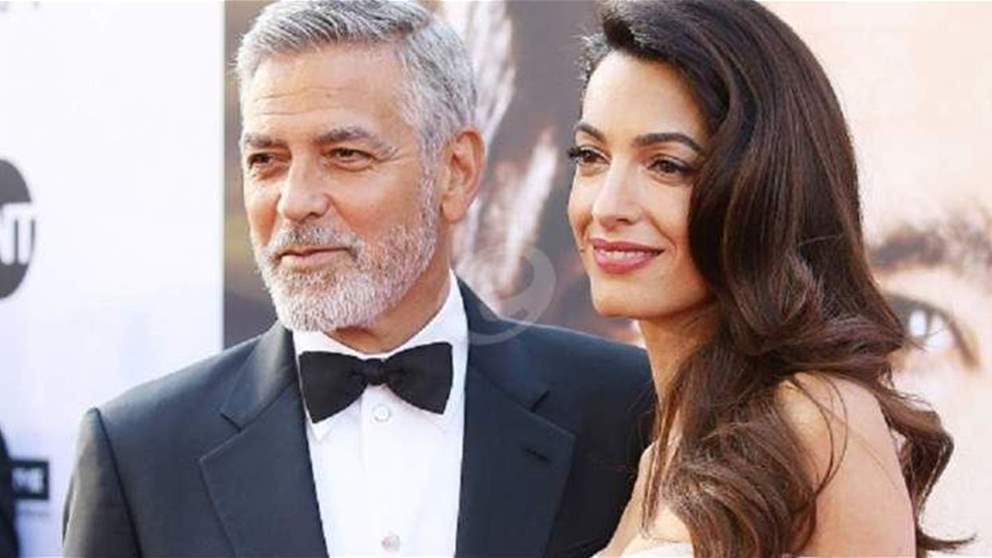 فستان أمل علم الدين يحرجها و جورج كلوني يتدخل 