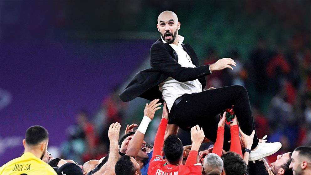   وليد الركراكي بعد انتصار المغرب على البرتغال : كتبنا التاريخ للعرب