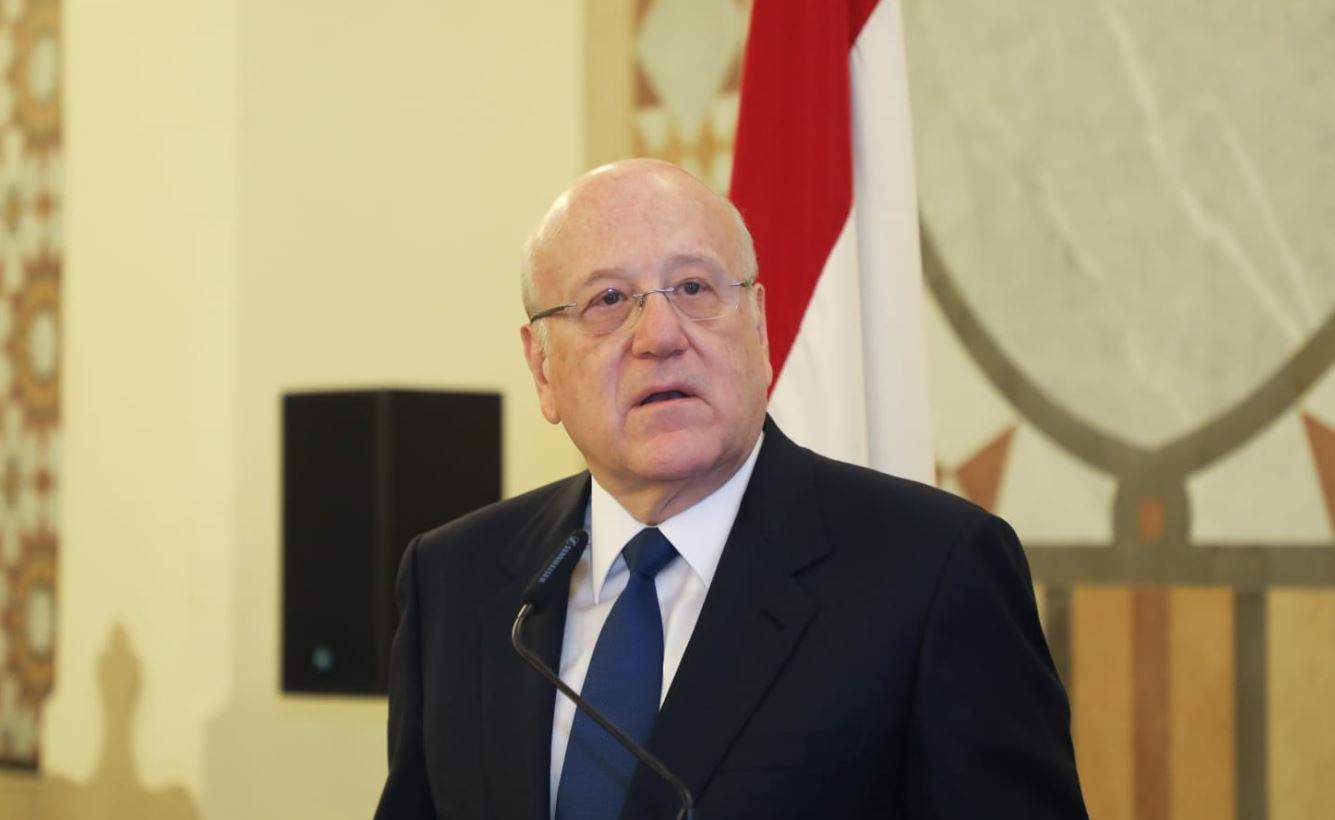 ميقاتي: أمام الشغور في رأس الدولة نجد أنفسنا في الحكومة ملزمين بالمضي في عملنا لادارة شؤون الدولة 