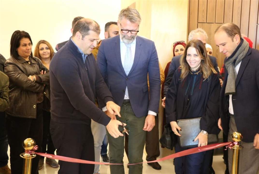 محافظ بعلبك-الهرمل بشير خضر يفتتح قاعة الأنشطة الشبابية في القرية الزراعية في بعلبك برعاية سفير الدنمارك في لبنان