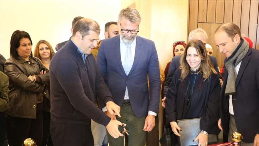 محافظ بعلبك-الهرمل بشير خضر يفتتح قاعة الأنشطة الشبابية في القرية الزراعية في بعلبك برعاية سفير الدنمارك في لبنان
