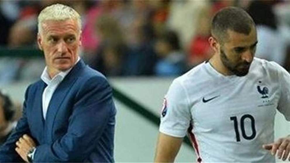 هكذا قرر ديشامب استبعاد بنزيما وتسبب بإنشقاق في المعسكر الفرنسي