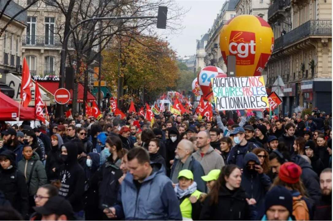 احتجاجا على تدني الأجور.. موجة الإضرابات تربك حركة القطارات في فرنسا وبريطانيا وتتمدد إلى قطاعات أخرى