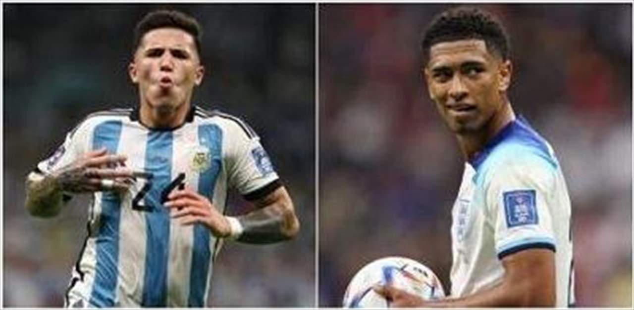 إنزو فرنانديز وبيلينغهام هدفا ريال مدريد المقبل