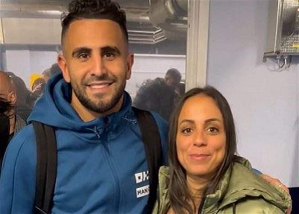 شقيقة الركراكي ورياض محرز يكسران المشهد المغربي - الجزائري 