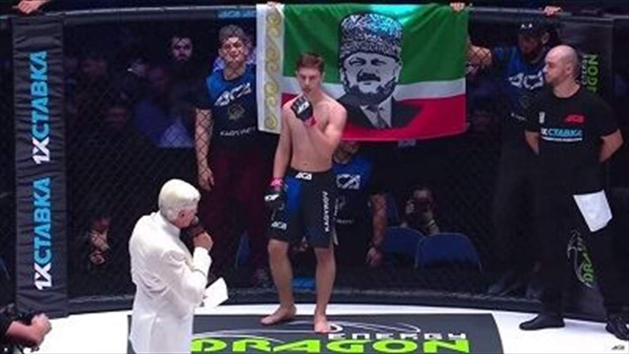 بالفيديو - فوزٌ مثير لنجل رئيس جمهورية الشيشان 