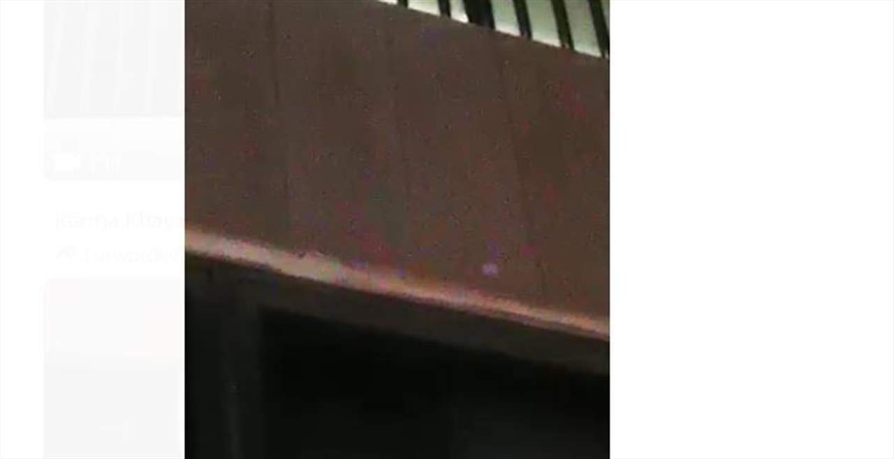 بالفيديو- اعتداء ثالث على "الجديد".. إطلاق نار يصيب مبنى القناة