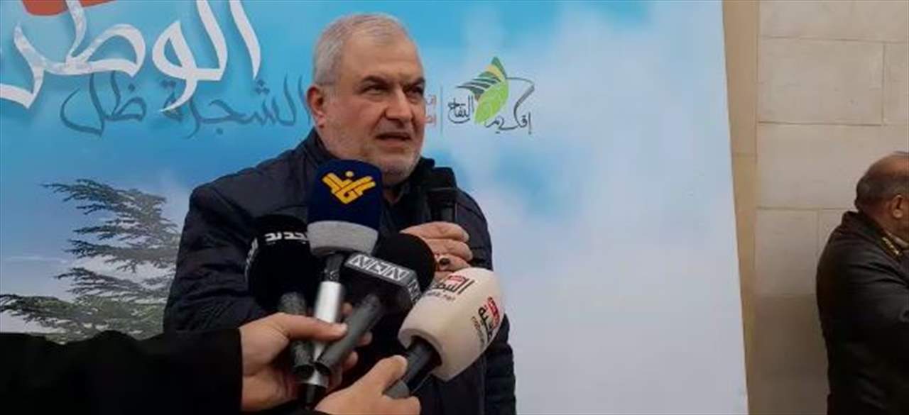 رعد: علينا نحن اللبنانيين أن نعرف كيف ندير شؤوننا بعيداً عن أي إسقاطات خارجية