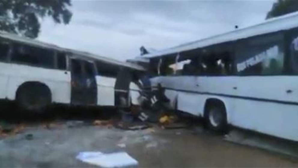 عشرات القتلى والجرحى في تصادم حافلتين في السنغال
