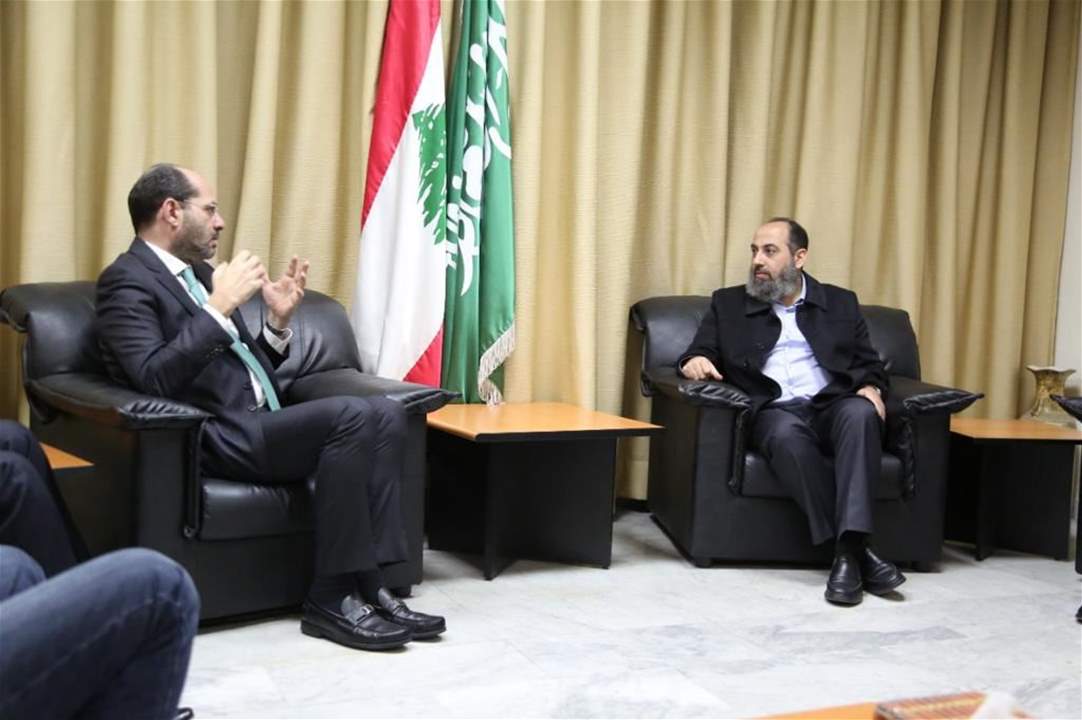 النائب حسن مراد يُهنئ الجماعة الإسلامية على انتخاب قيادة جديدة