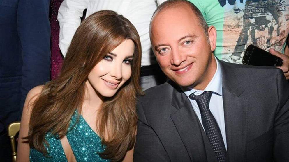 فيديو رومانسي لـ نانسي عجرم وزوجها من احد اماكن السهر في بيروت