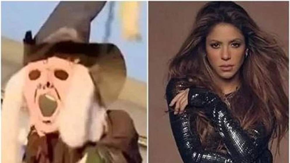 الساحرة السوداء الشريرة على المكنسة .. صراع شاكيرا ووالدة بيكيه !!
