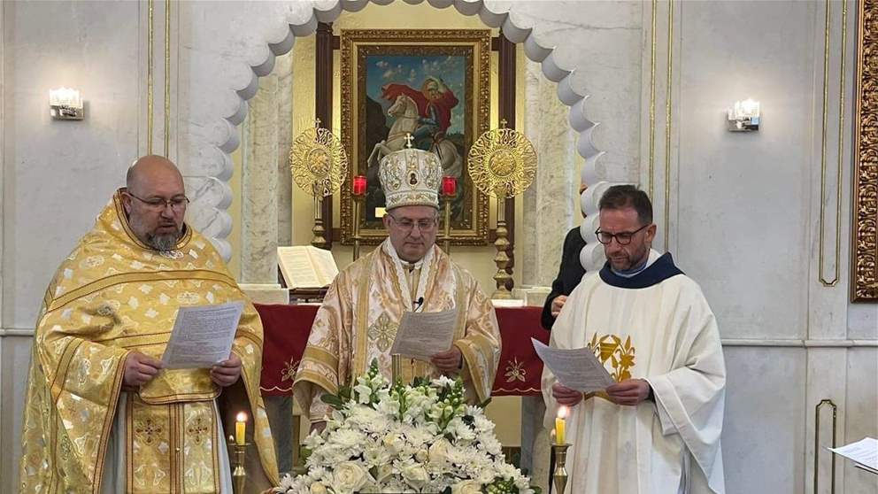 قداس في تبنين عن روح الجندي الايرلندي الذي قتل في العاقبية