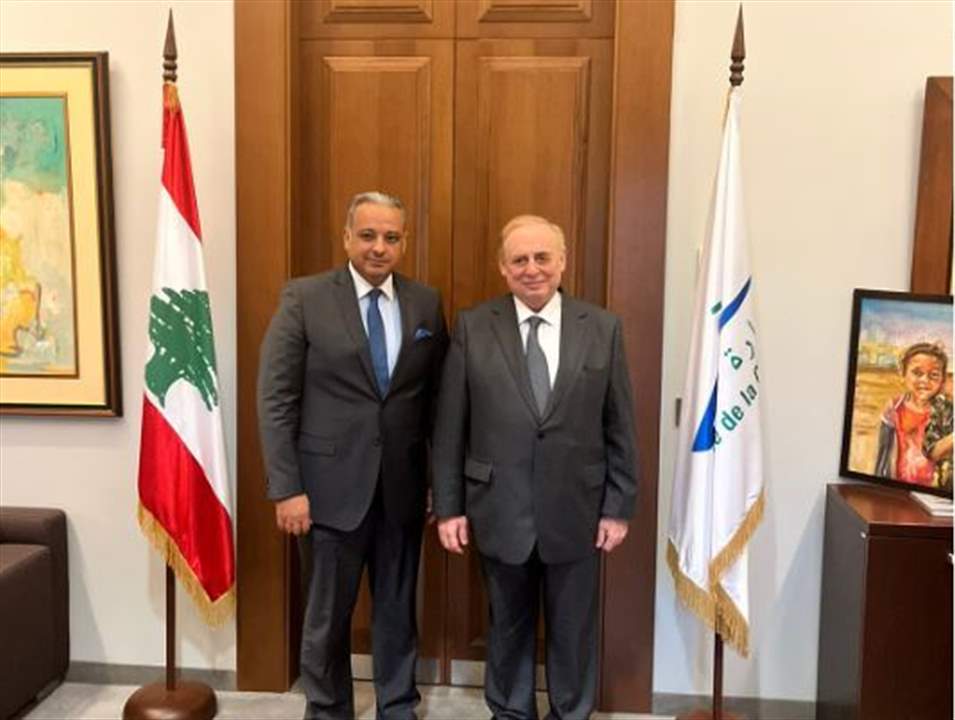 فريد البستاتي يزور وزير الثقافة: اتفاق على مواصلة العمل لحفظ إرث المعلم بطرس البستاني