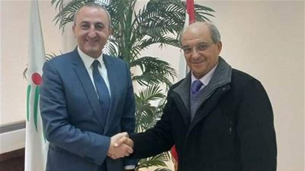 كلاّس استقبل ممثل المنظمة الفرنكوفونية الجديد لمنطقة الشرق الأوسط