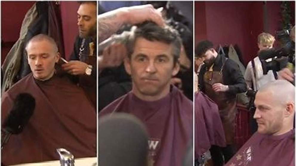 فيديو - اللاعبون جميعاً حلقوا رؤوسهم لغرض انساني فما هو؟