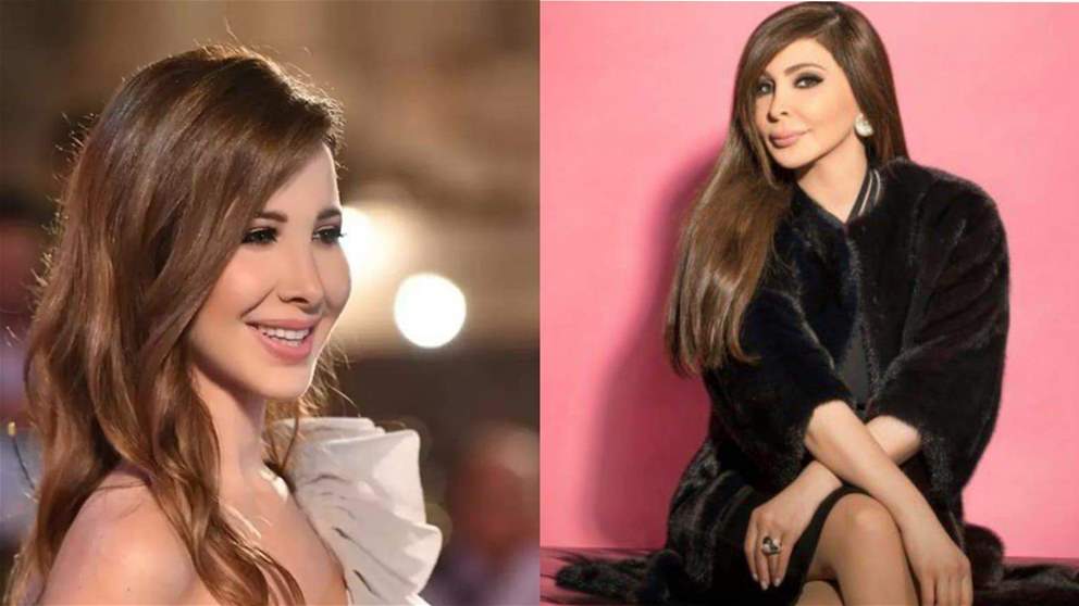 نانسي عجرم تطمئن الجمهور على صحة اليسا 
